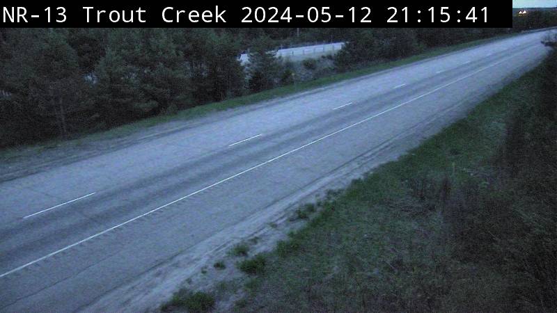 Traffic Cam Highway 11 near Trout Creek - South Player