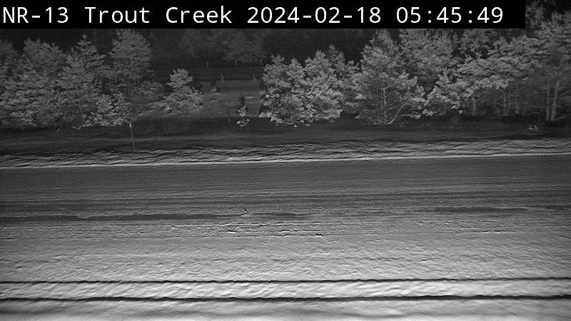 Traffic Cam Highway 11 near Trout Creek - East Player