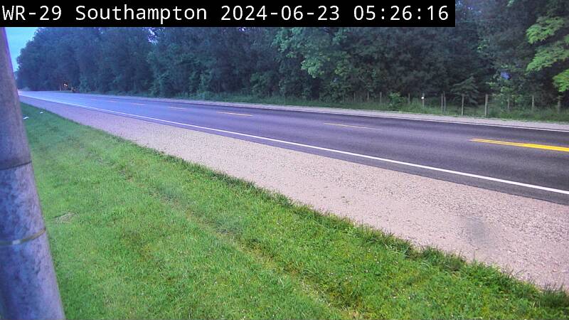 Highway 21 near Concession Rd 10 - South Traffic Camera
