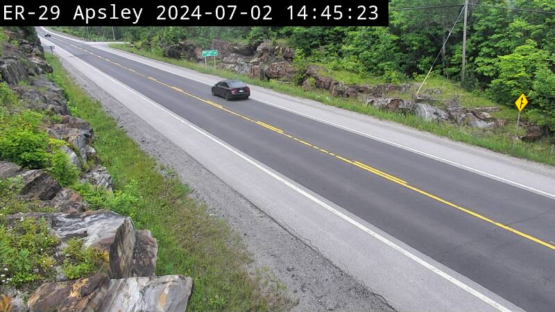 Highway 28 near McKay Lake Rd - North Traffic Camera