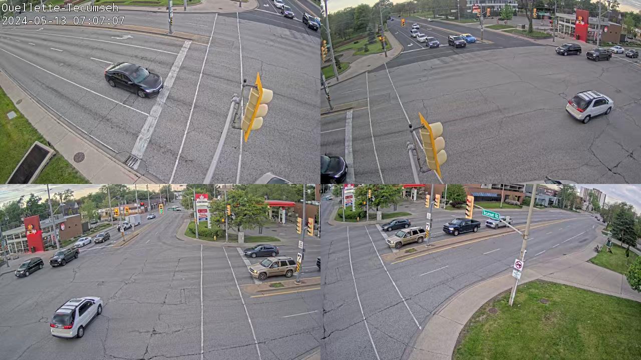 Traffic Cam Windsor: Oulette Ave & Tecumseh Rd Player