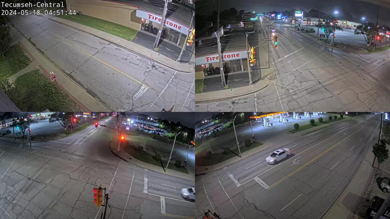Windsor: Tecumseh Rd & Central Ave Traffic Camera