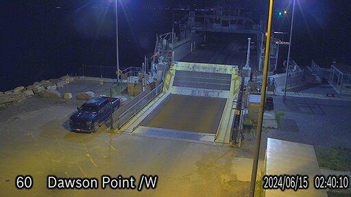 Traffic Cam Frontenac Islands: Wolfe Island Ferry - Dawson Point Terminal (Winter) Player