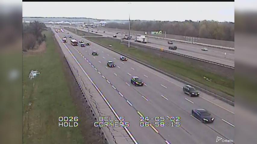Nepean: 417 EAST OF MOODIE DRIVE Traffic Camera