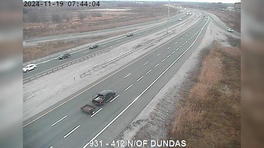 Whitby: 412 North of Dundas Street Traffic Camera