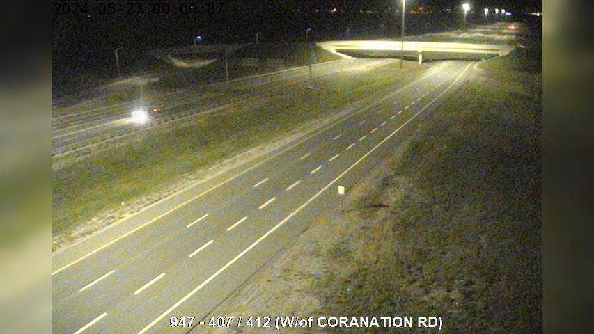 Traffic Cam Whitby: 407 - 412 (West of Coranation Road) Player