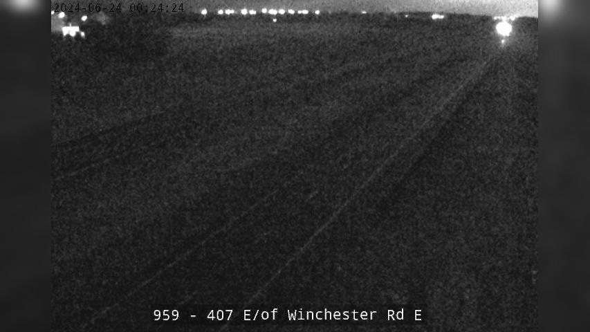 Clarington: Highway 407 East of Winchester Rd Traffic Camera
