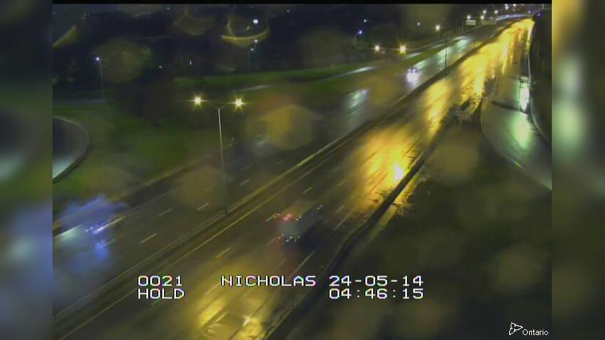 (Old) Ottawa: HWY 417 NEAR NICHOLAS STREET Traffic Camera