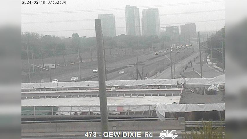 Traffic Cam Lakeview: QEW near Dixie Road Player