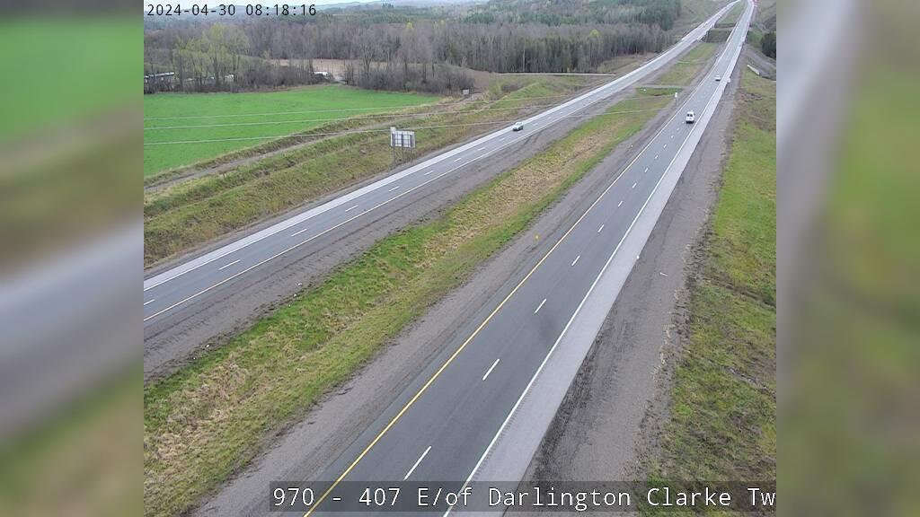 Traffic Cam Clarington: Highway 407 East of Darlington Clarke Townline Rd Player