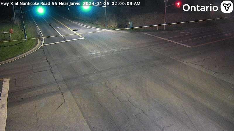 Traffic Cam Jarvis: Highway 3 at Player