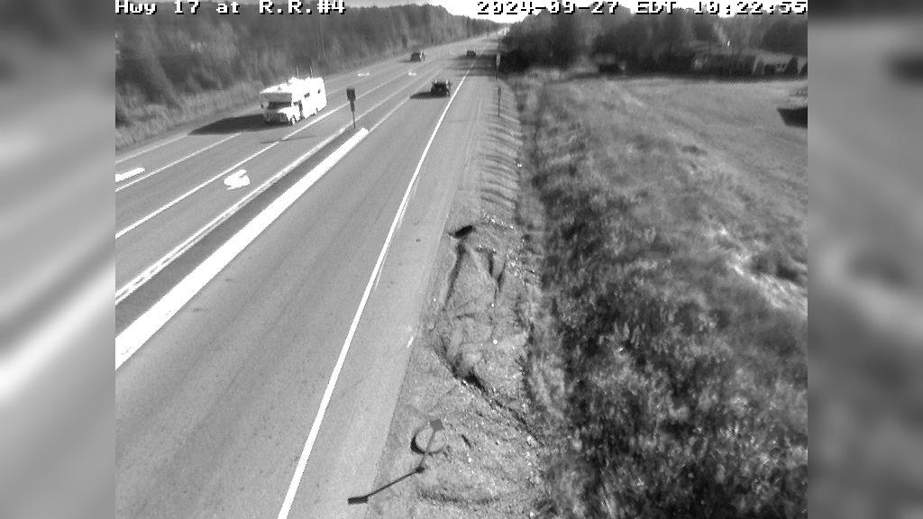 Greater Sudbury: Highway 17 at RR 4 Fairbank Traffic Camera