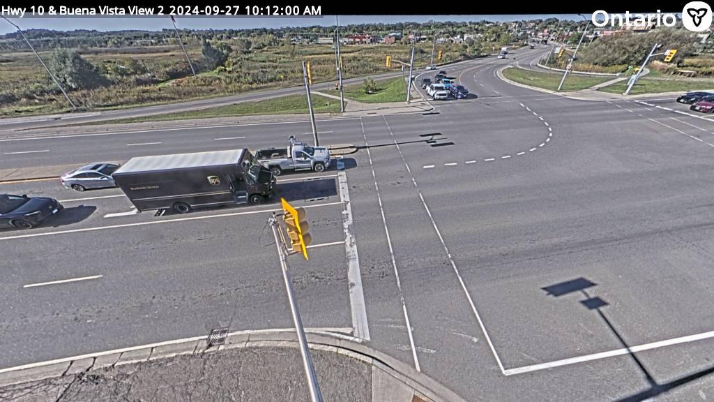 Orangeville: Highway 10 at Buena Vista Dr Traffic Camera