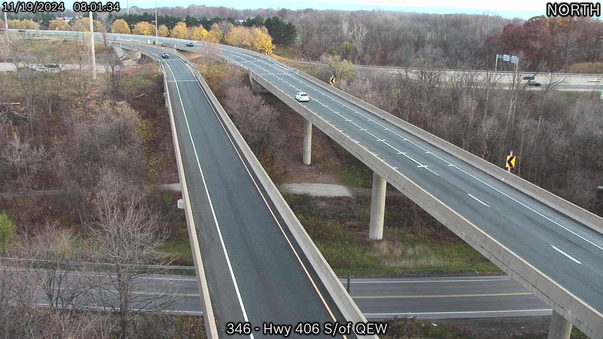 Traffic Cam St. Catharines: 406 S/B Ramp Player