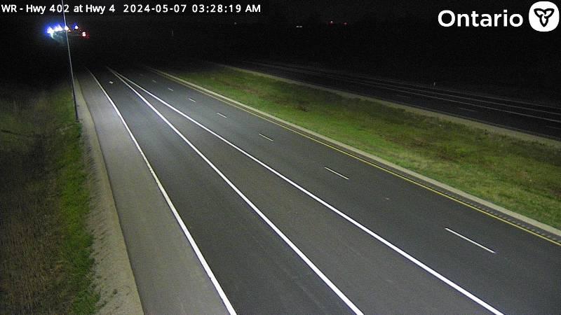 Traffic Cam London: Highway 402 at Highway Player
