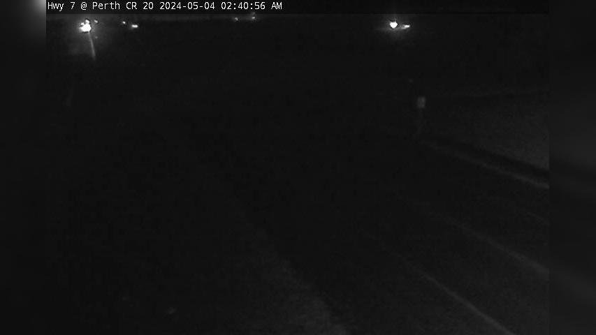 Traffic Cam Perth South: Highway 7 near Perth County Road Player
