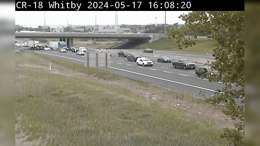 Whitby: Highway 401 near Thickson Rd Traffic Camera