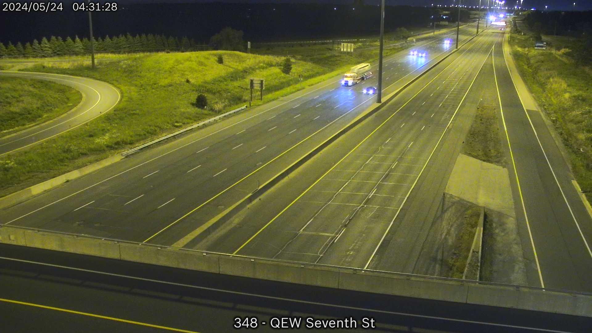 Traffic Cam St. Catharines: QEW at Seventh St Player