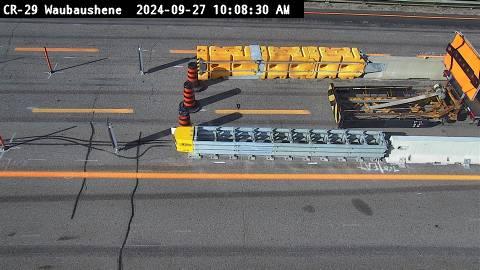 Tay: Highway 400 near Waubaushene Traffic Camera