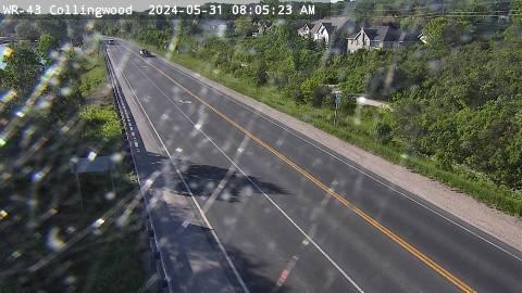 The Blue Mountains: Highway 26 at Grey Road Traffic Camera