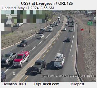 Traffic Cam US 97 at Evergreen / ORE126 Player
