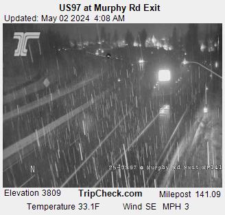 Traffic Cam US 97 at Murphy Rd Exit Player