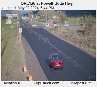 Traffic Cam ORE126 at Powell Butte Hwy  Player