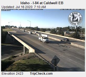 Traffic Cam Idaho - I-84 at Caldwell EB Player