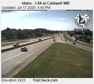 Traffic Cam Idaho - I-84 at Caldwell WB Player