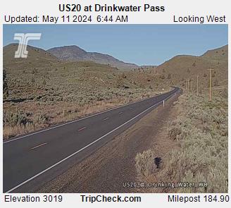 Traffic Cam US 20 at Drinkwater Pass Player