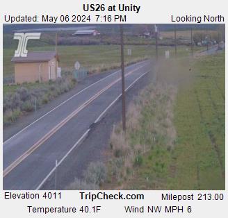US 26 at Unity Traffic Camera