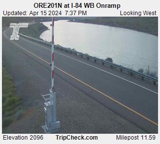 ORE201N at I-84 WB Onramp Traffic Camera