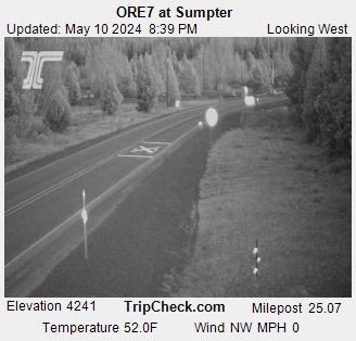 ORE7 at Sumpter Traffic Camera
