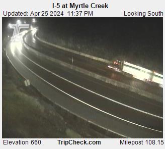 I-5 at Myrtle Creek Traffic Camera