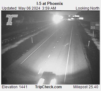 I-5 at Phoenix Traffic Camera