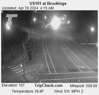 US 101 at Brookings Traffic Camera
