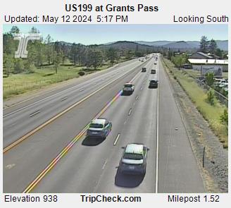 Traffic Cam US 199 at Grants Pass Player