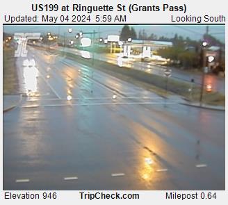 US 199 at Ringuette St (Grants Pass) Traffic Camera