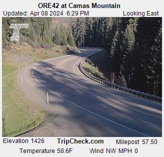 Traffic Cam ORE42 at Camas Mountain Player