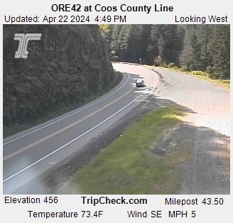 Traffic Cam ORE42 at Coos County Line Player
