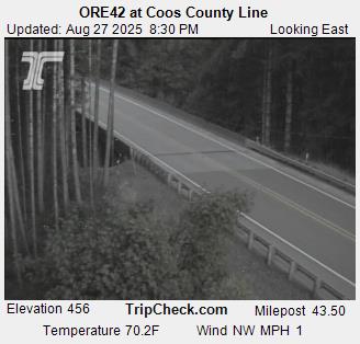 Traffic Cam ORE42 at Coos County Line Player