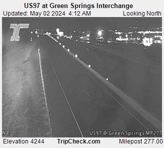 Traffic Cam US 97 at Green Springs Interchange Player