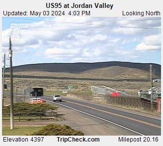 US 95 at Jordan Valley Traffic Camera