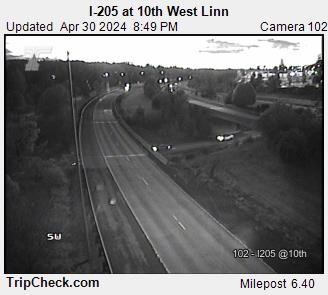 I-205 at 10th West Linn Traffic Camera