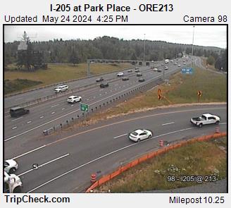 Traffic Cam I-205 at Park Place - ORE213 Player