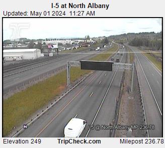 Traffic Cam I-5 at North Albany Player