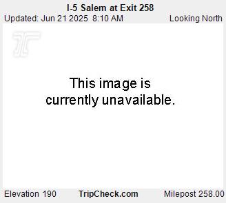 I-5 Salem at Exit 258 Traffic Camera