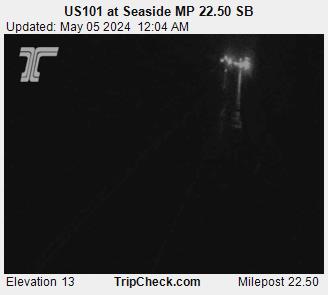 US 101 at Seaside MP 22.50 SB Traffic Camera