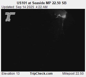 Traffic Cam US 101 at Seaside MP 22.50 SB Player