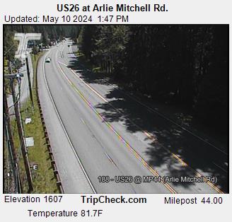 Traffic Cam US 26 at Arlie Mitchell Rd. Player